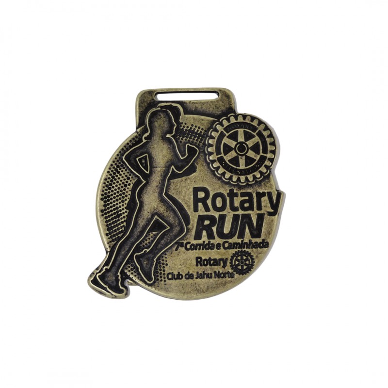 MEDALHA ROTARY RUN