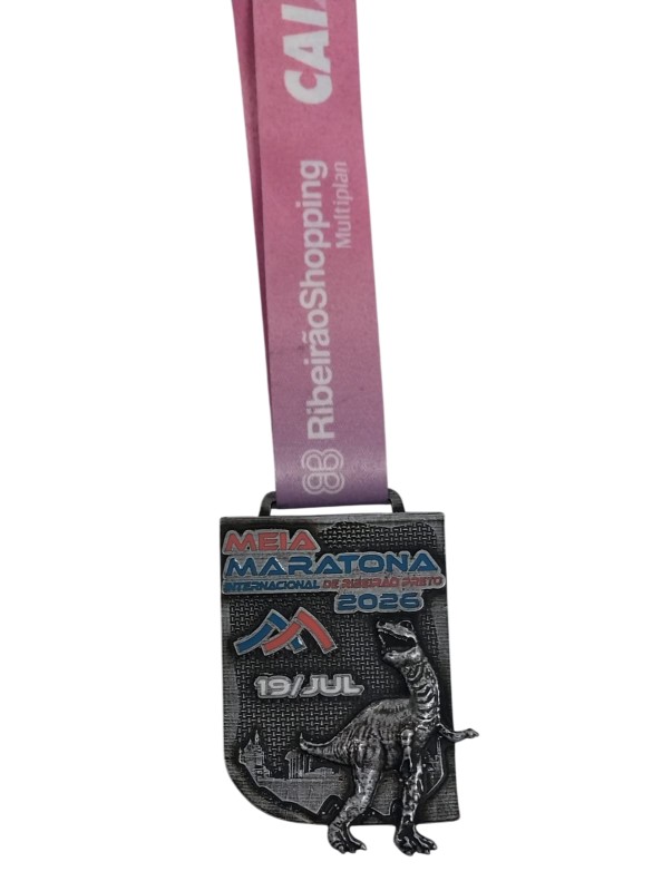 Medalha Meia Maratona Internacional de Ribeirão Preto 2026